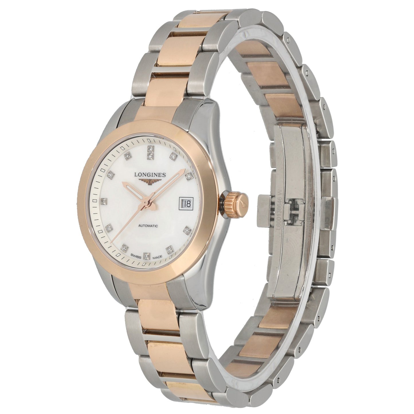 Longines Conquest Classic L2.285.5 29mm Bi-Colour Watch