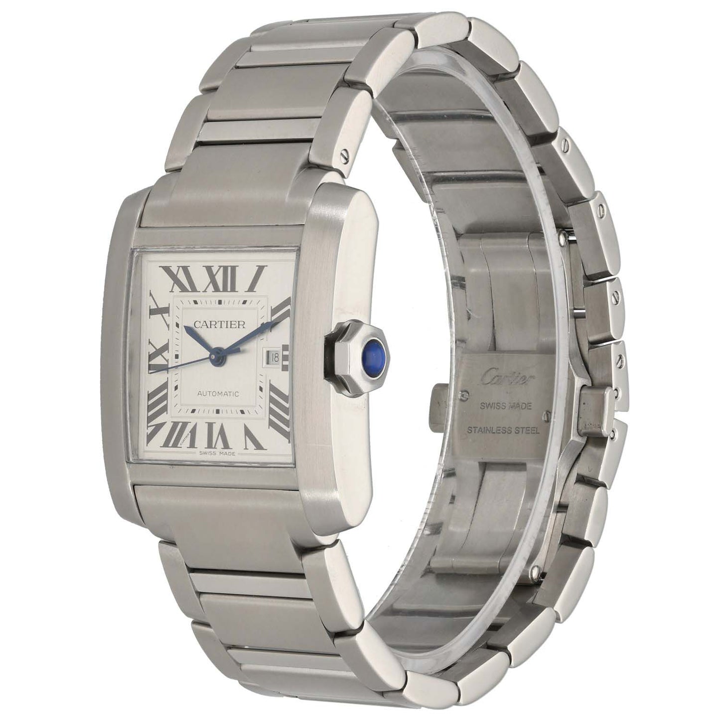 Cartier Tank Francaise WSTA0067 30.5mm Stainless Steel Watch