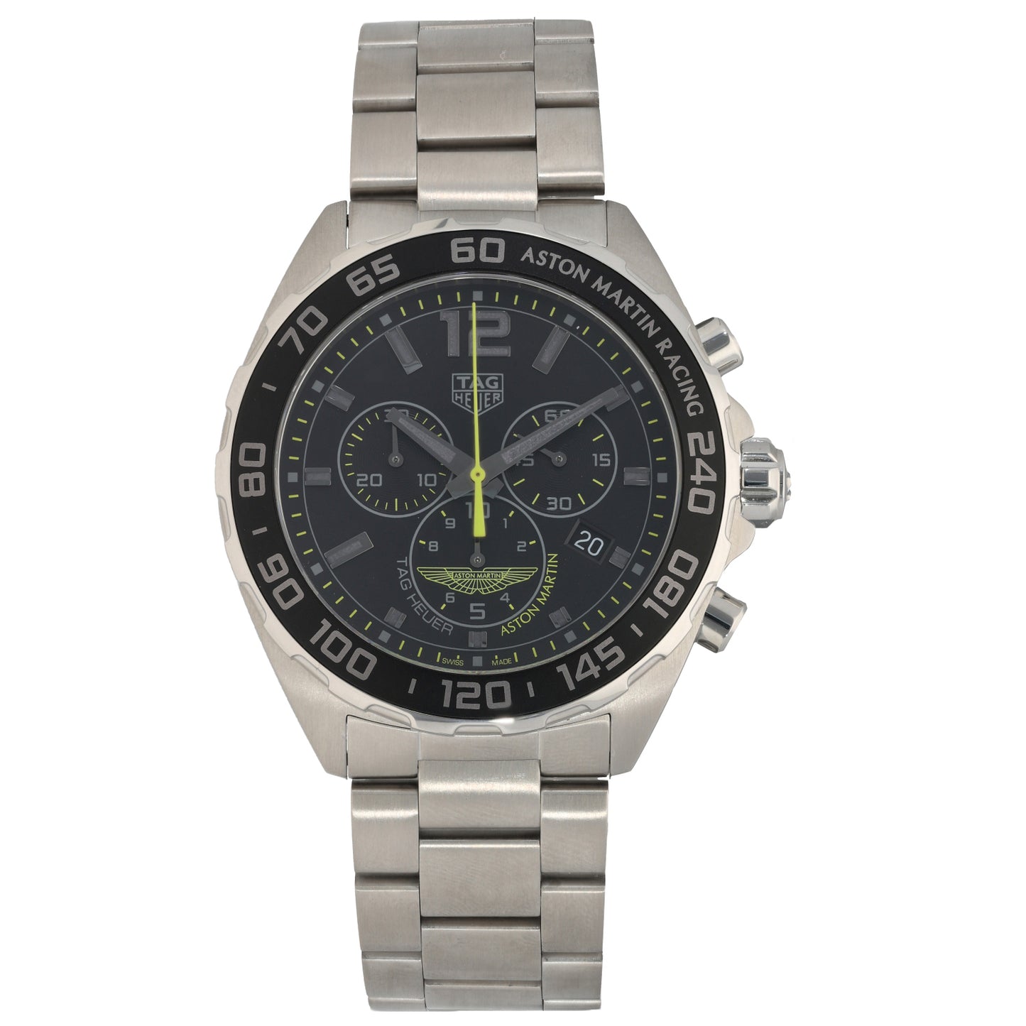 Tag Heuer Formula 1 Aston Martin CAZ101P 43mm Stainless Steel Watch