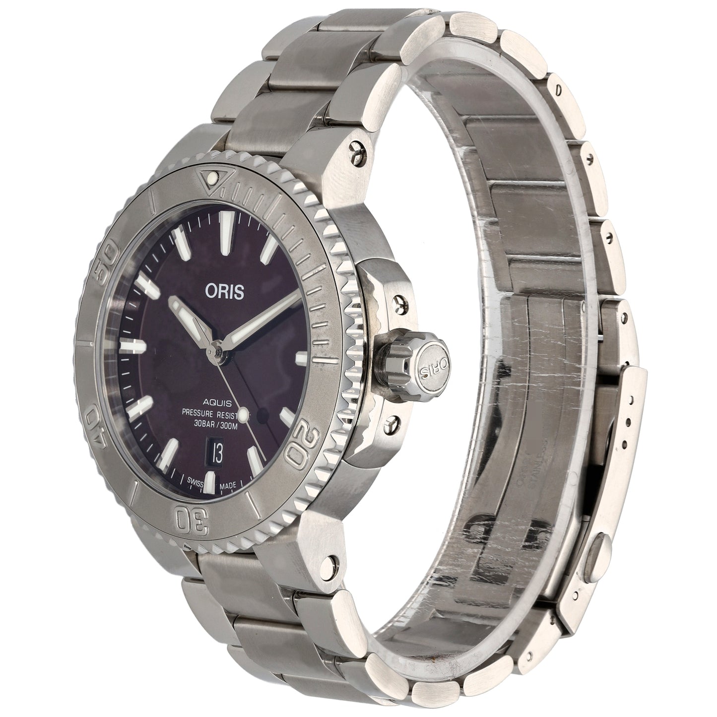 Oris Aquis 7766 41.5mm Stainless Steel Watch