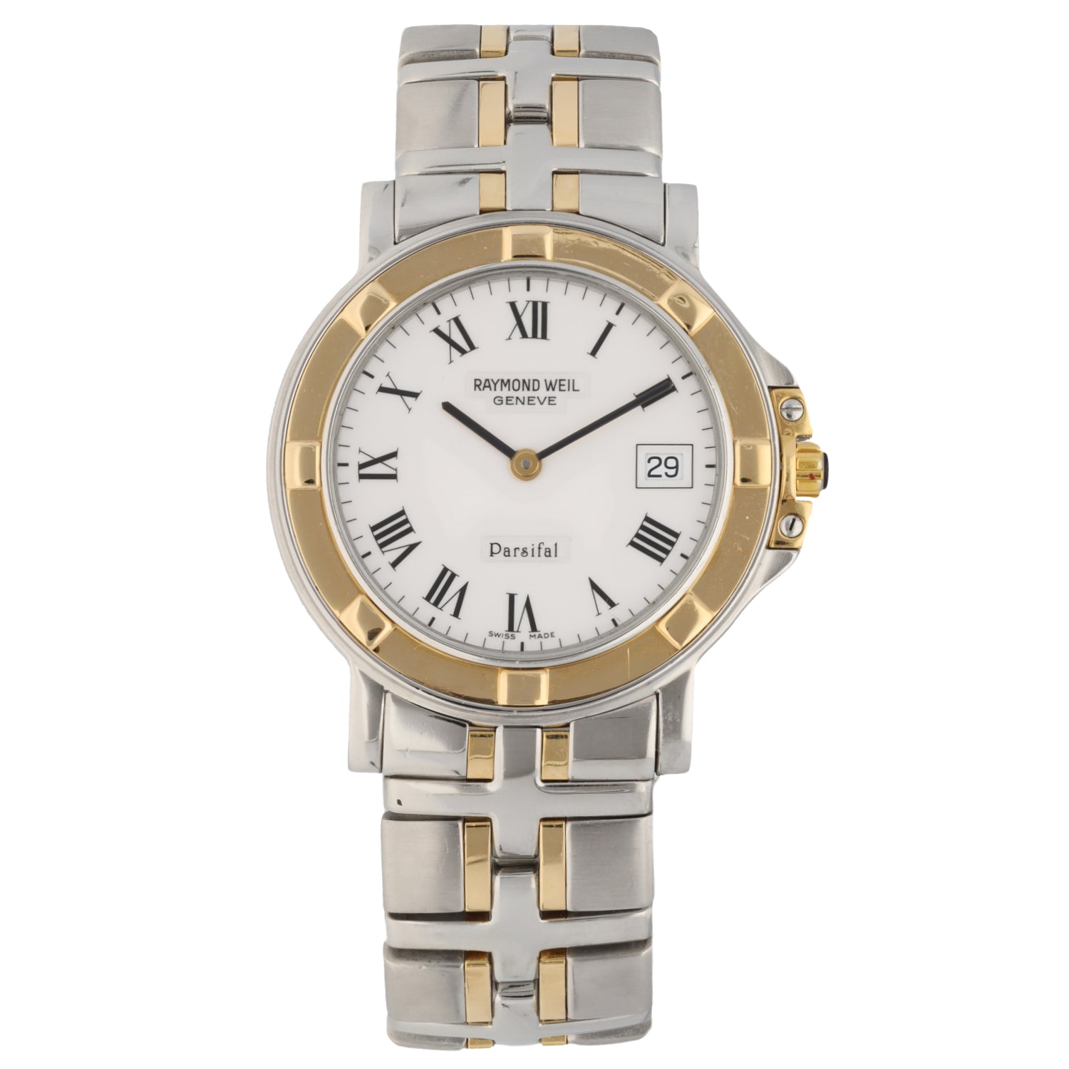 Raymond Weil Parsifal 9530 35mm Bi-Colour Watch H&T - Main Image