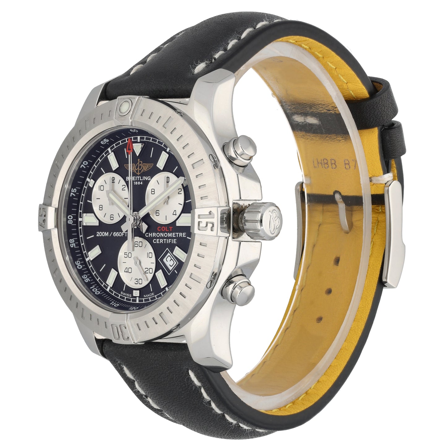Breitling Colt Chronograph II A73388 44mm Stainless Steel Watch