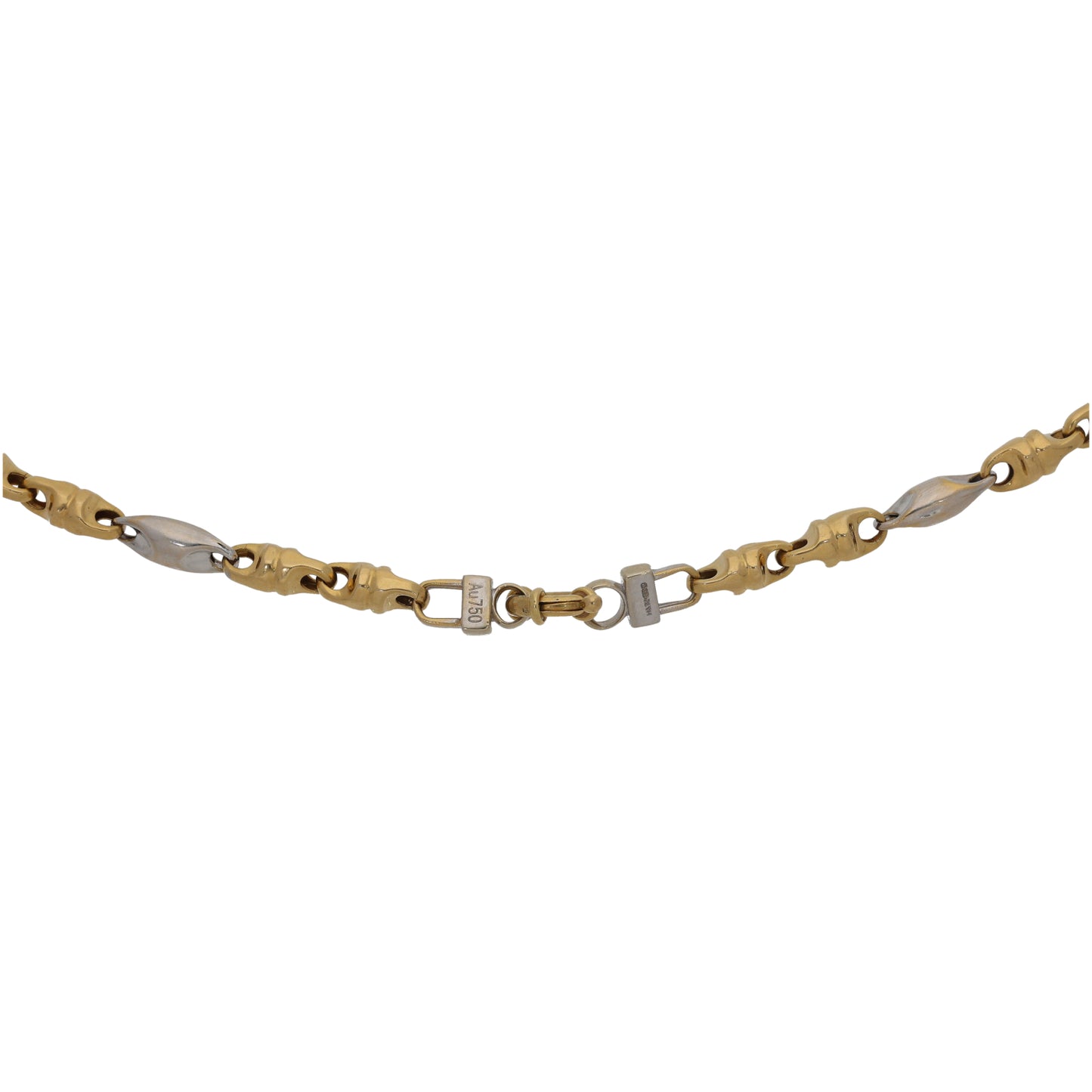 18ct Bicolour Gold Other Chain 22"