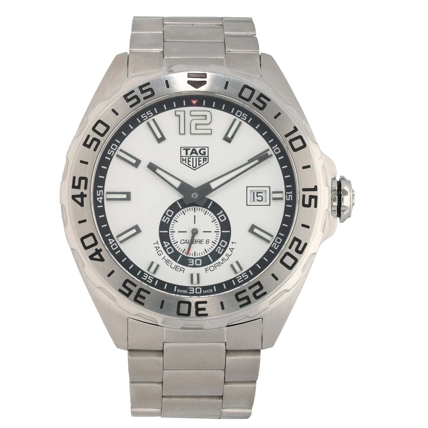 Tag Heuer Formula 1 WAZ2013 43mm Stainless Steel Watch