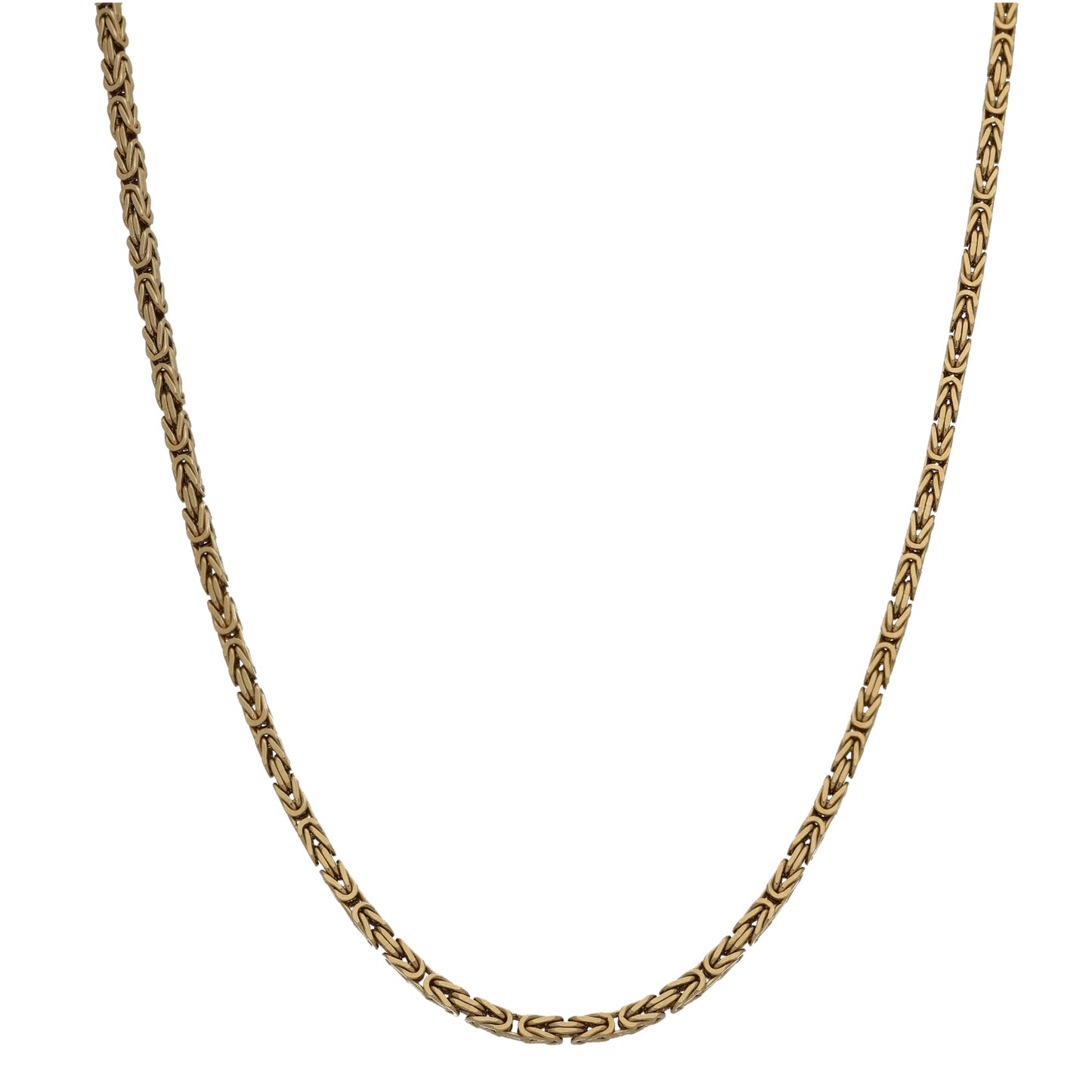 9ct Gold Fancy Necklace 18"