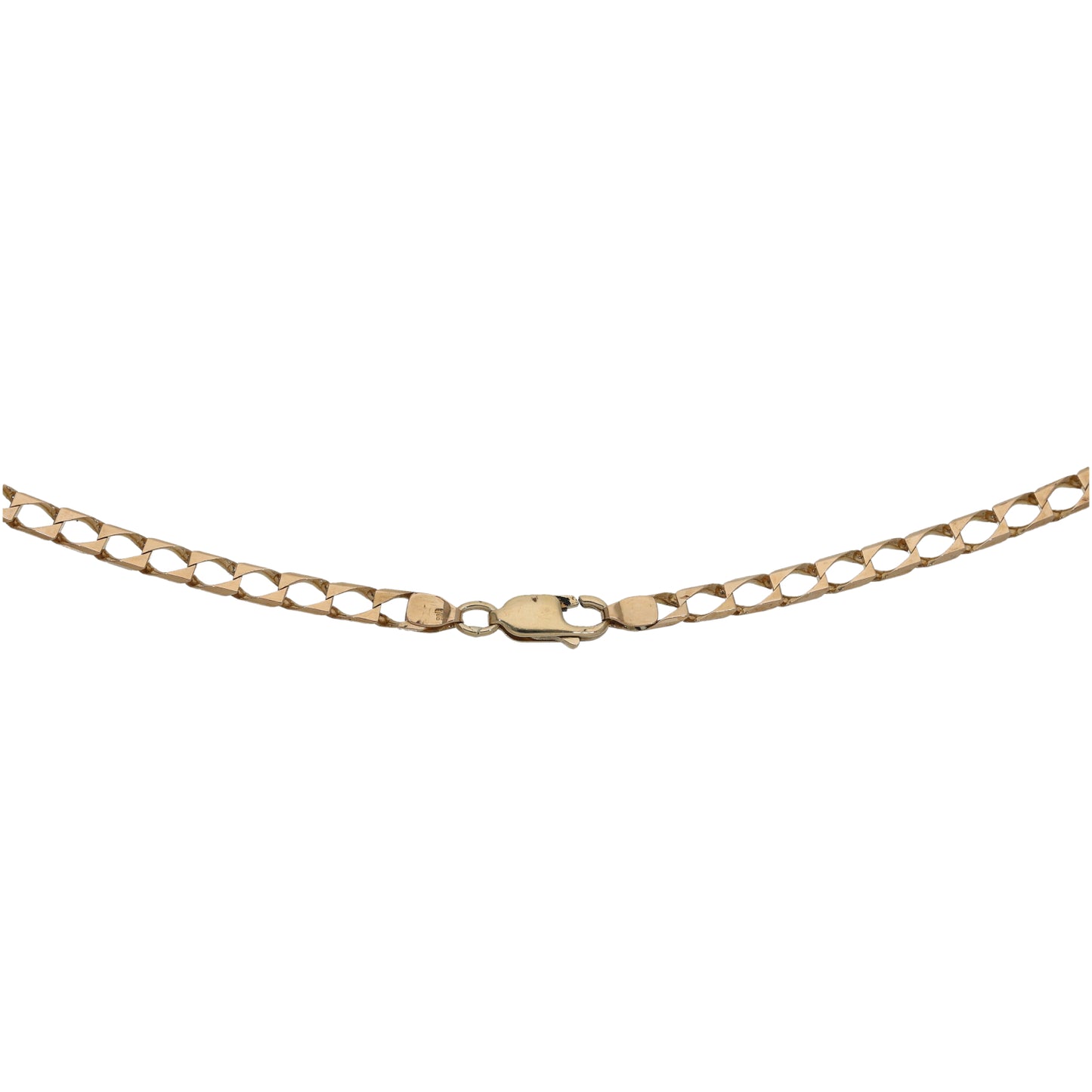 9ct Gold Curb Chain 20"