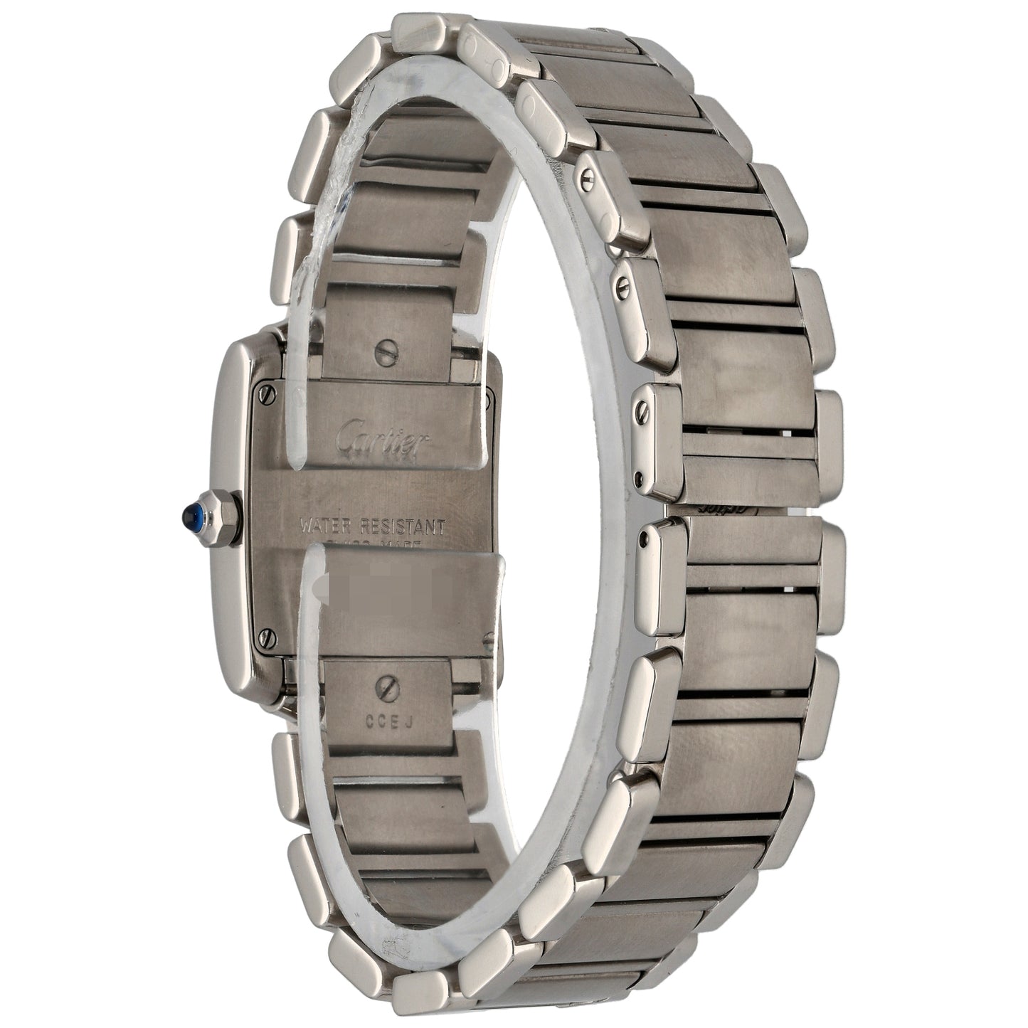 Cartier Tank Francaise 2384 20mm Stainless Steel Watch