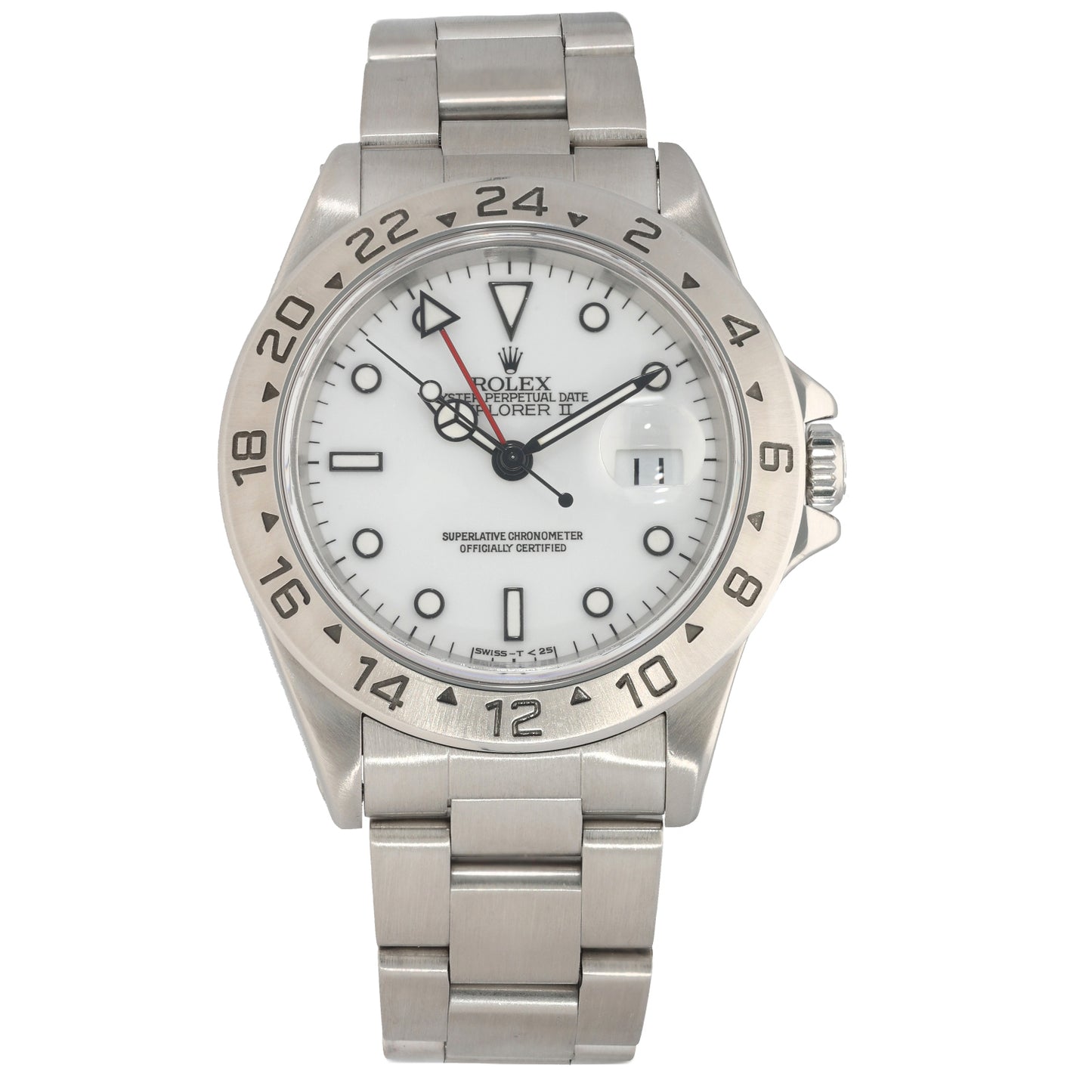 Rolex Explorer II 16570 39mm Stainless Steel Watch