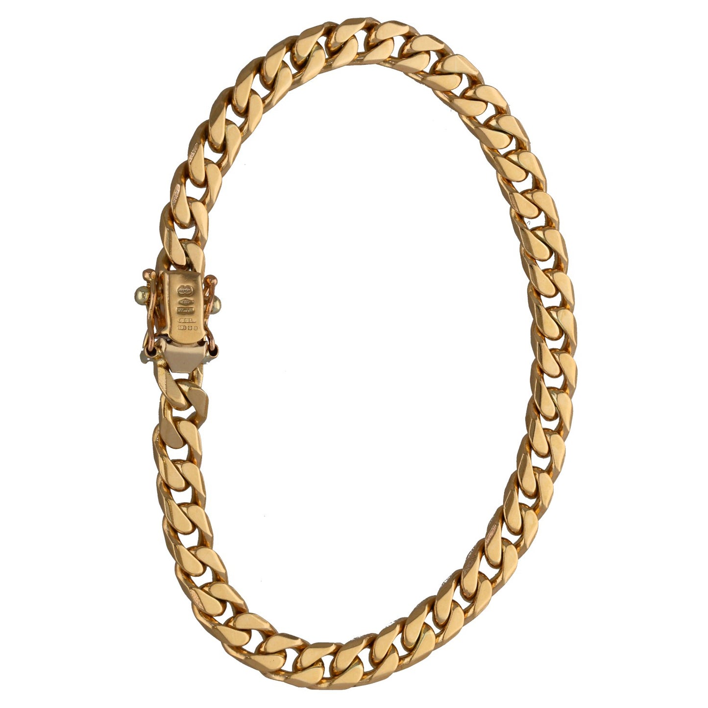 9ct Gold Curb Bracelet