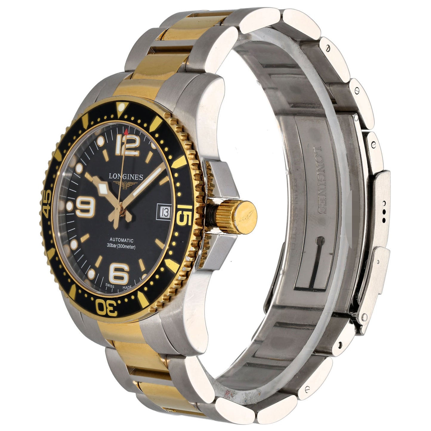 Longines Hydro Conquest L3.742.3 40mm Bi-Colour Watch