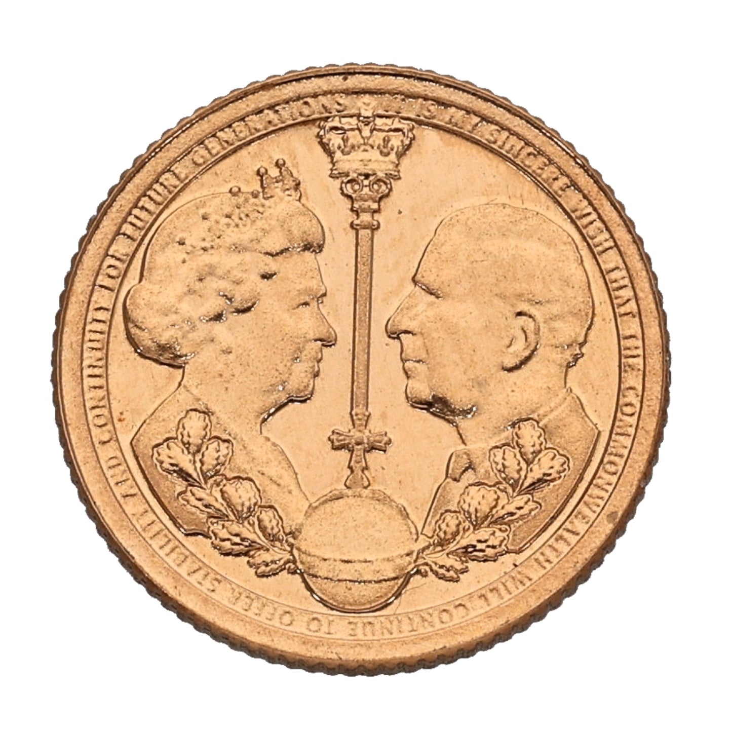 22ct Gold King Charles III Quarter Sovereign Coin 2022