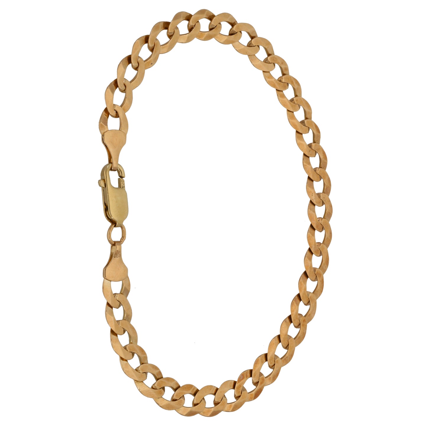9ct Gold Curb Bracelet