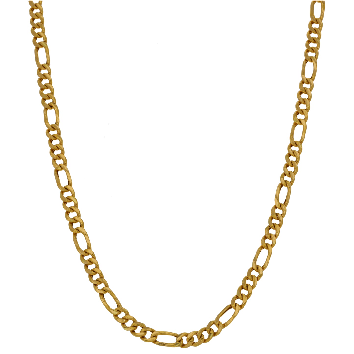22ct Gold Figaro Chain 18"