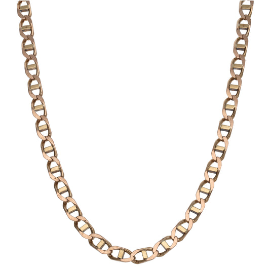 9ct Gold Anchor Chain 22"