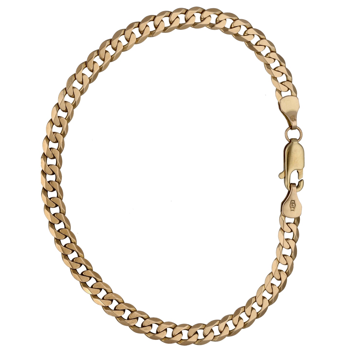 9ct Gold Curb Bracelet