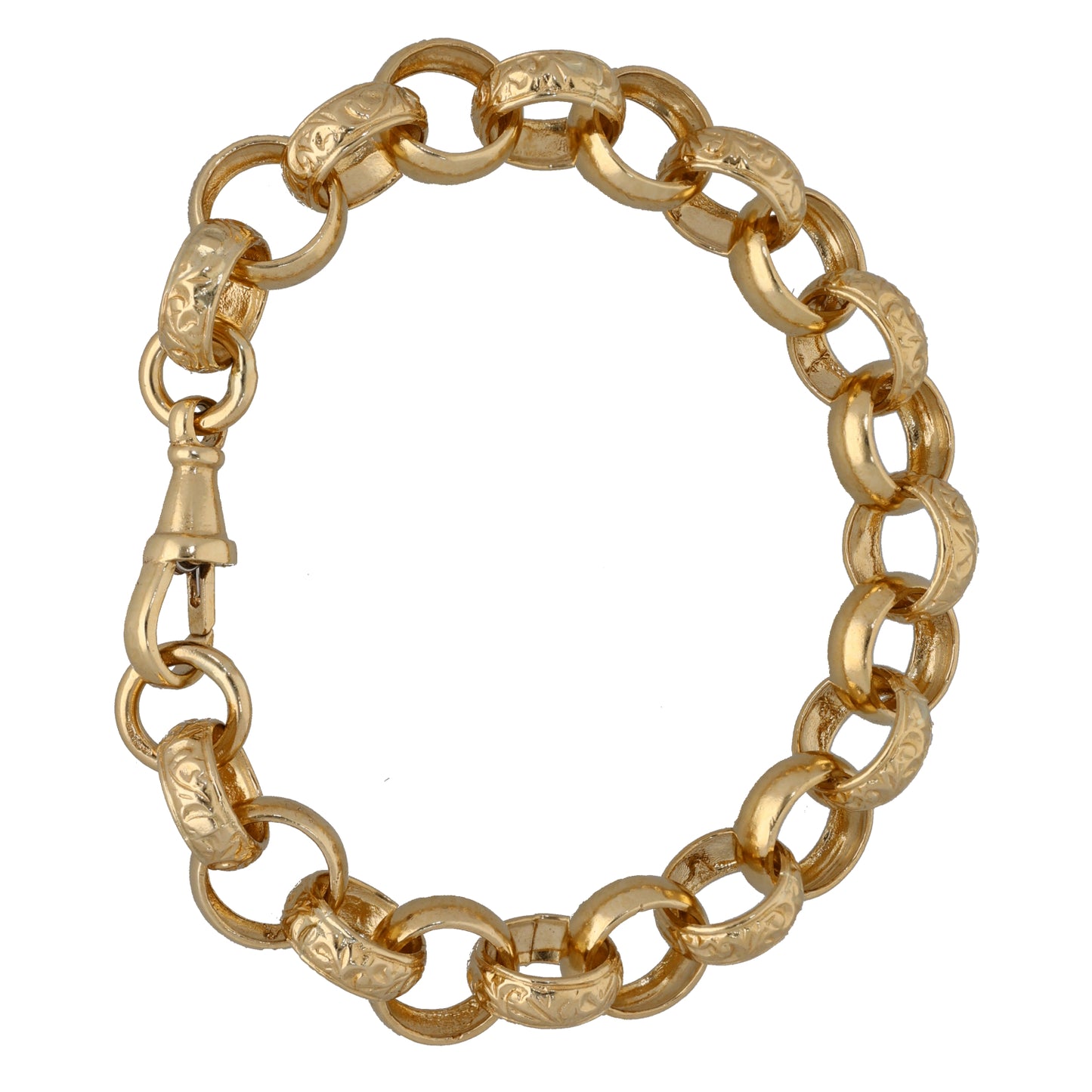 9ct Gold Belcher Bracelet