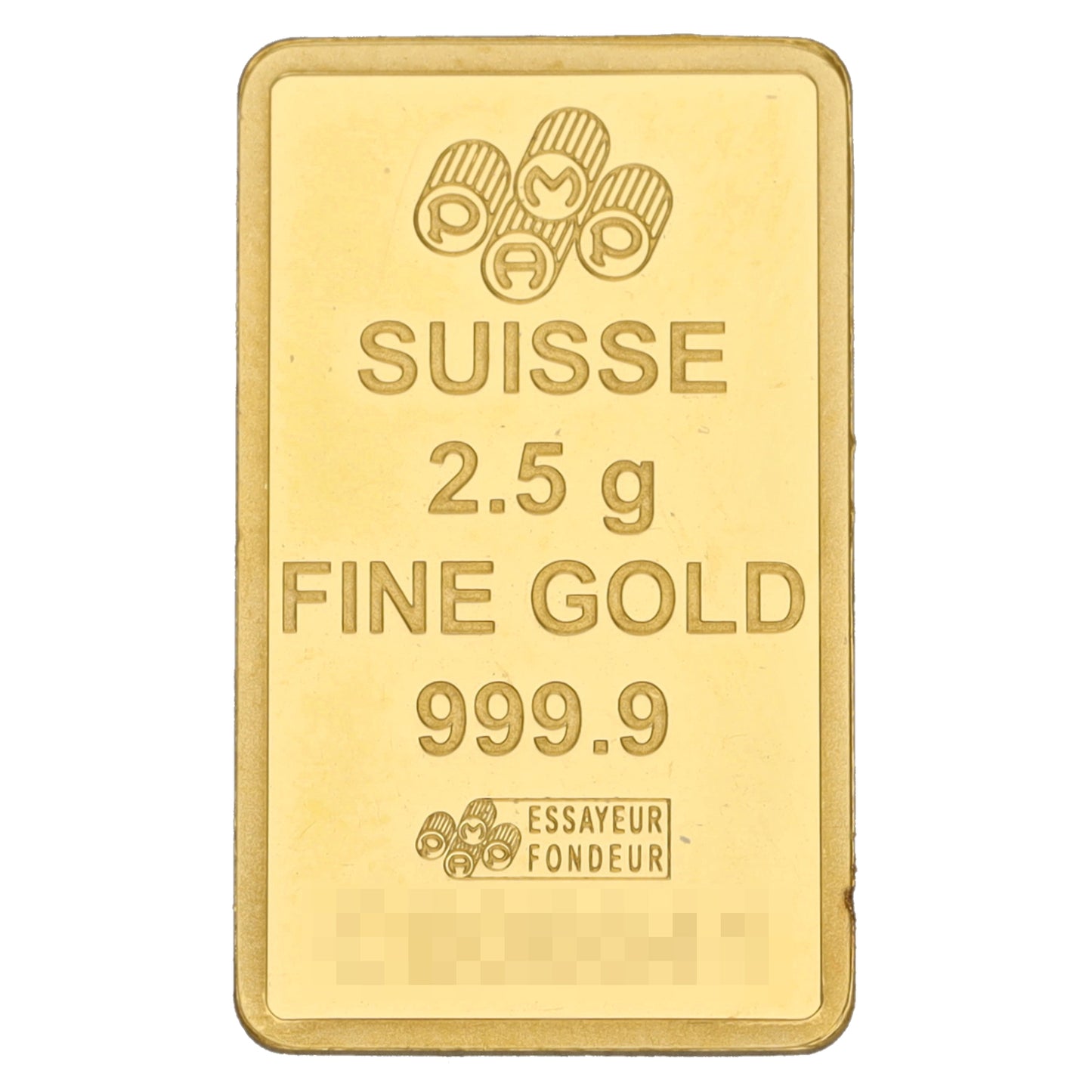 24ct 2.5g Gold Bar