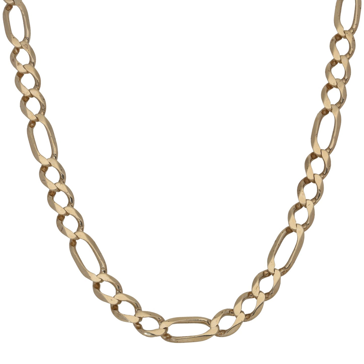 9ct Gold Figaro Chain 24"
