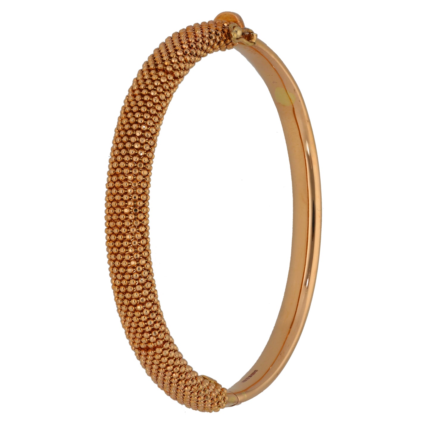 18ct Gold Hinged/Clasp Bangle