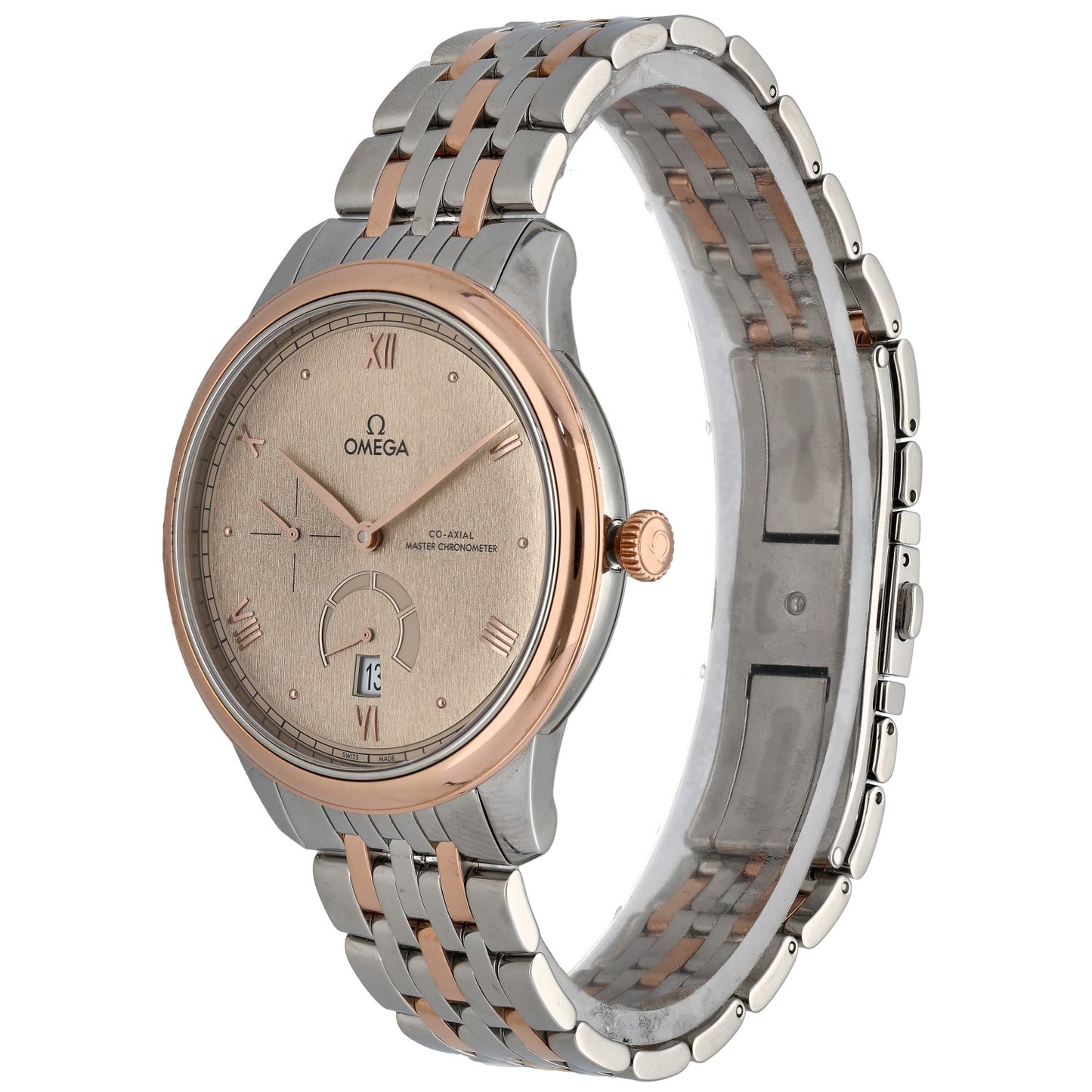 Omega De Ville Prestige 434.20.41.21.09.001 41mm Bi-Colour Watch (Ex-Display)