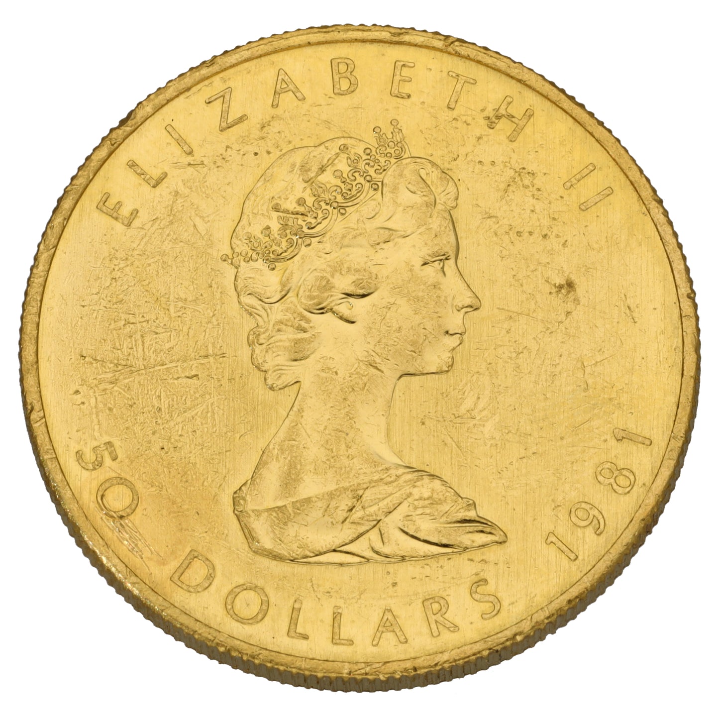 24ct Gold Canada Maple 1 OZ Coin 1981