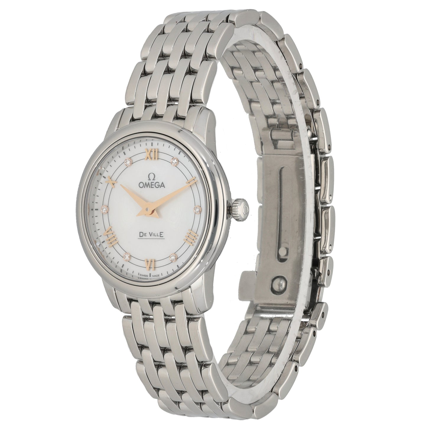 Omega De Ville Prestige 424.10.27.60.55.001 27.4mm Stainless Steel Watch