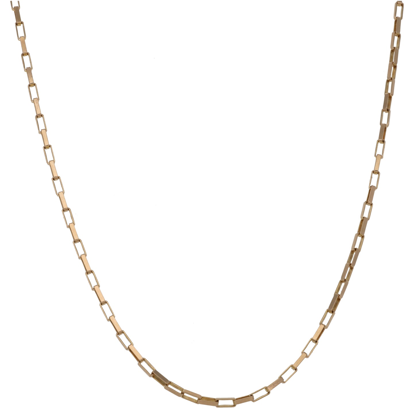 9ct Gold Belcher Chain 18"