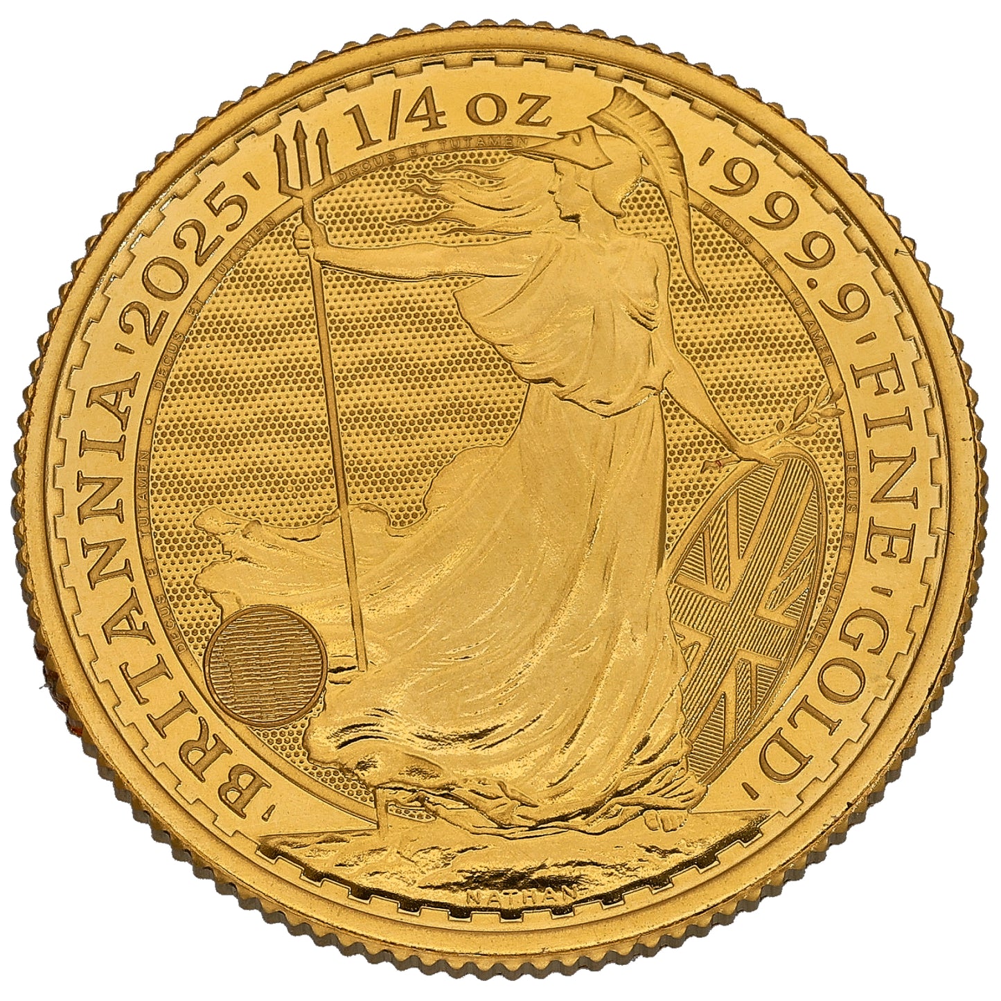 24ct Gold King Charles 1/4 OZ Britannia Coin 2025
