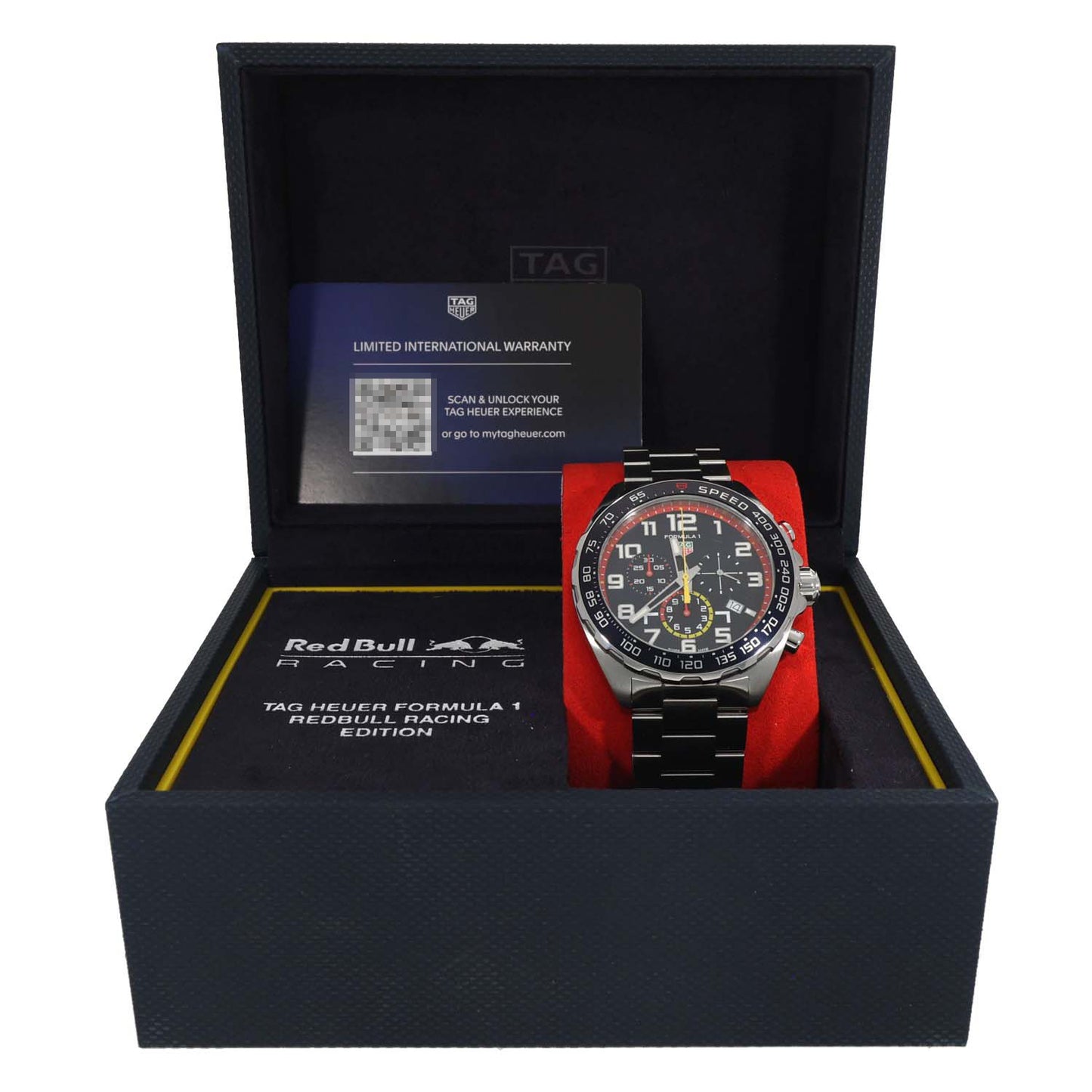 Tag Heuer Formula 1 Red Bull Racing CAZ101AL 43mm Stainless Steel Watch