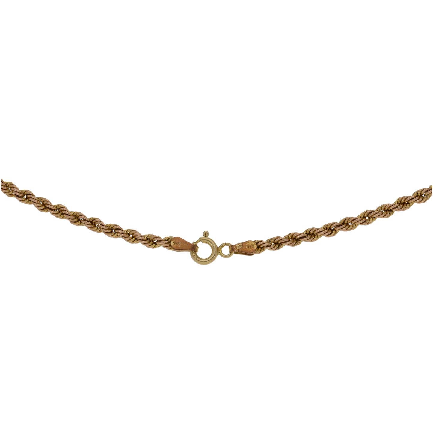 9ct Gold Rope Chain 18"