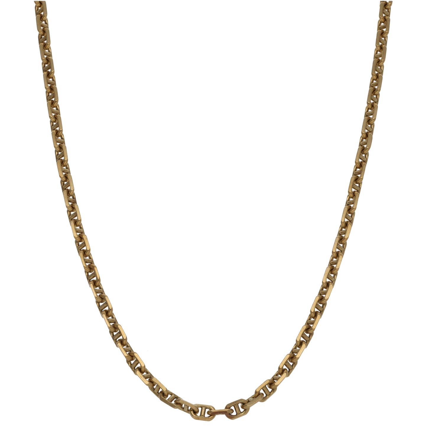 9ct Gold Anchor Chain 18"
