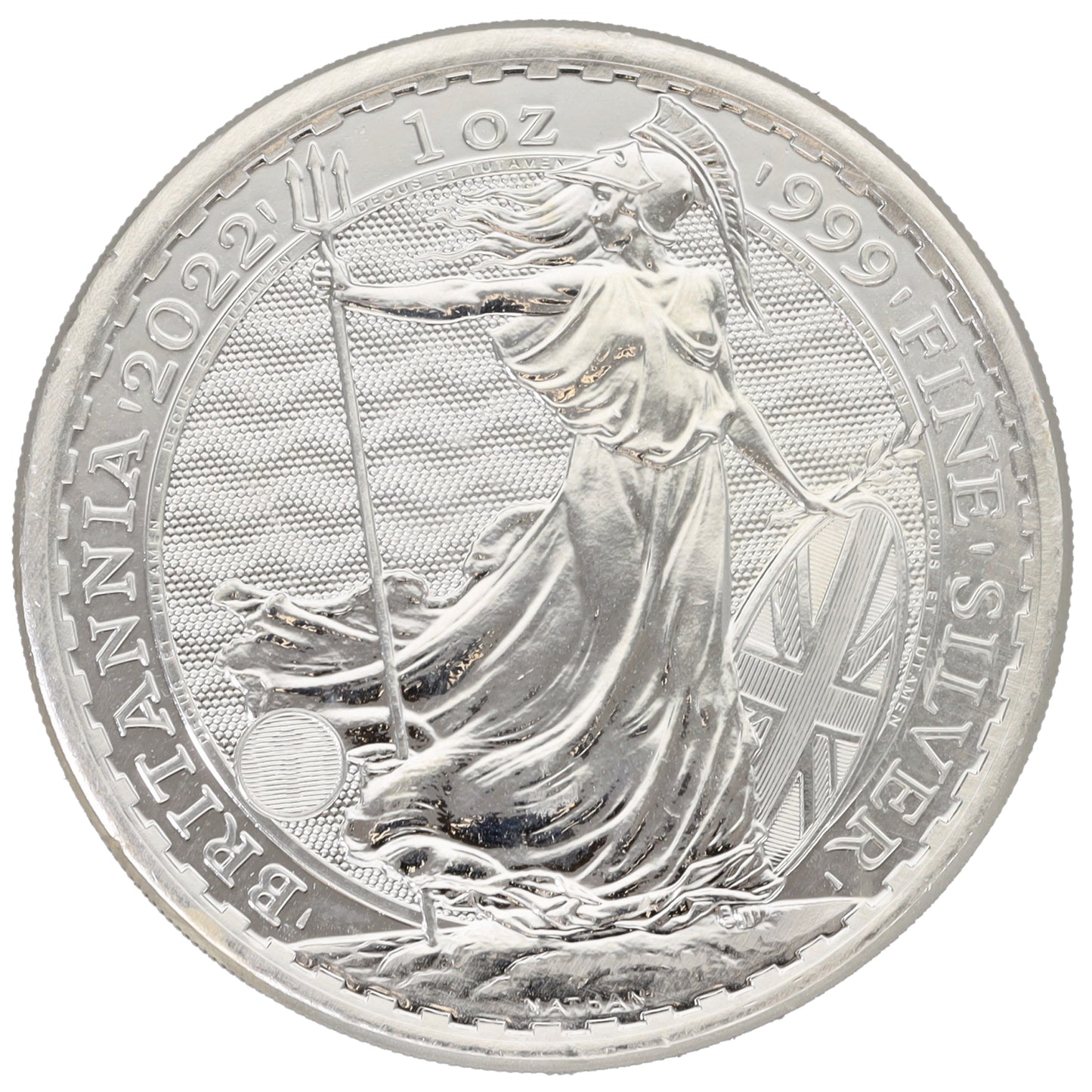 Fine Silver Queen Elizabeth II 1 OZ Britannia Coin 2022