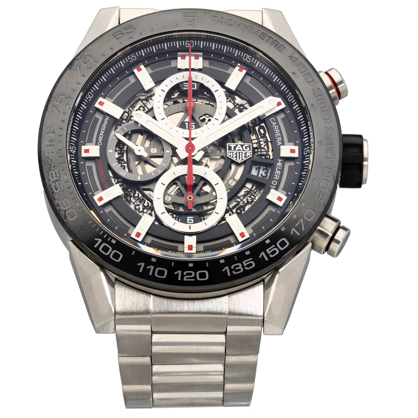 Tag Heuer Carrera CAR2A1W-0 43mm Stainless Steel Watch