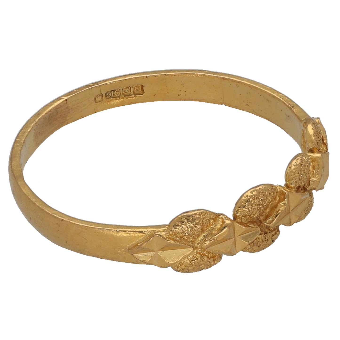 22ct Gold Alternative Ring Size O