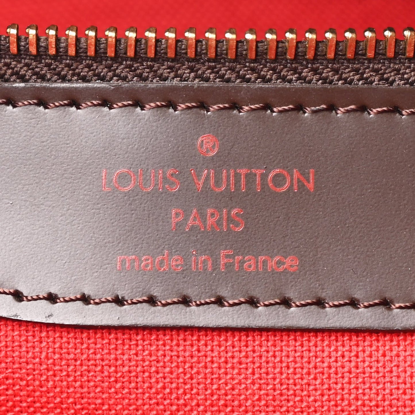 Louis Vuitton Chelsea Damier Ebene Coated Canvas Bag - Brown