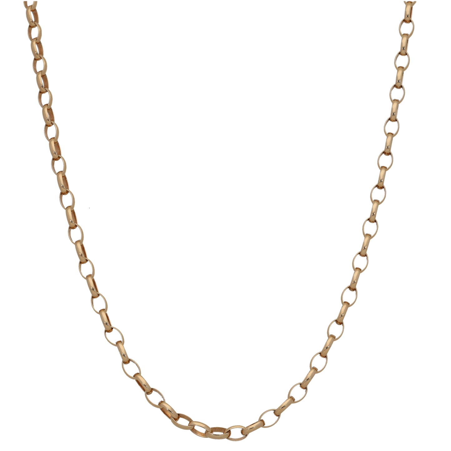 9ct Gold Belcher Chain 20"