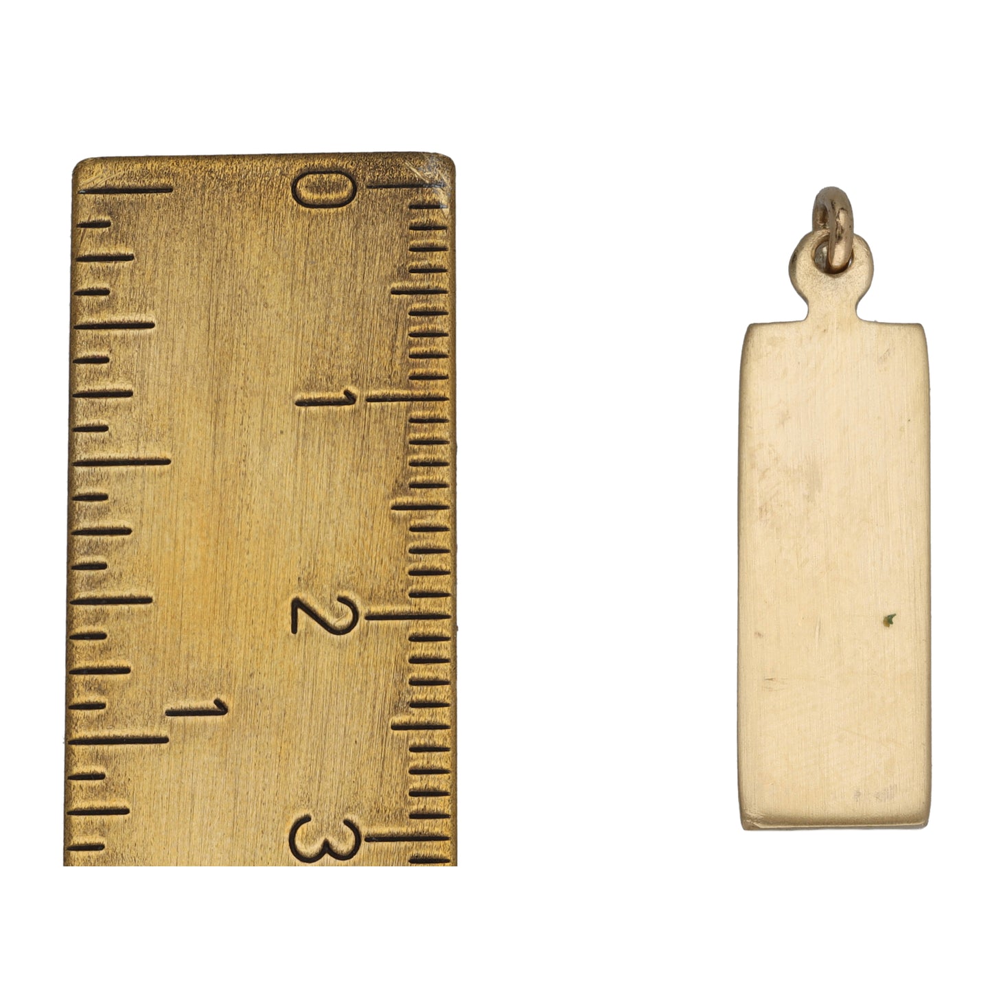 9ct Gold Ingot Pendant