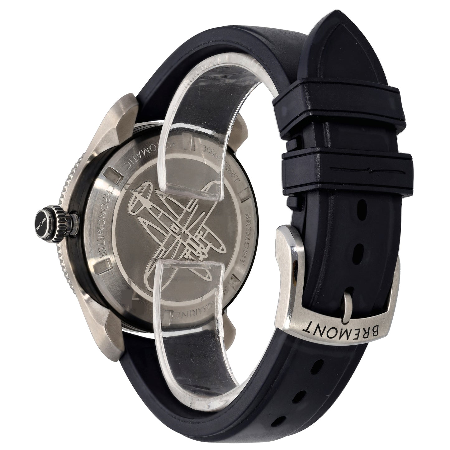 Bremont S300-WH-R-S 39mm Stainless Steel Watch