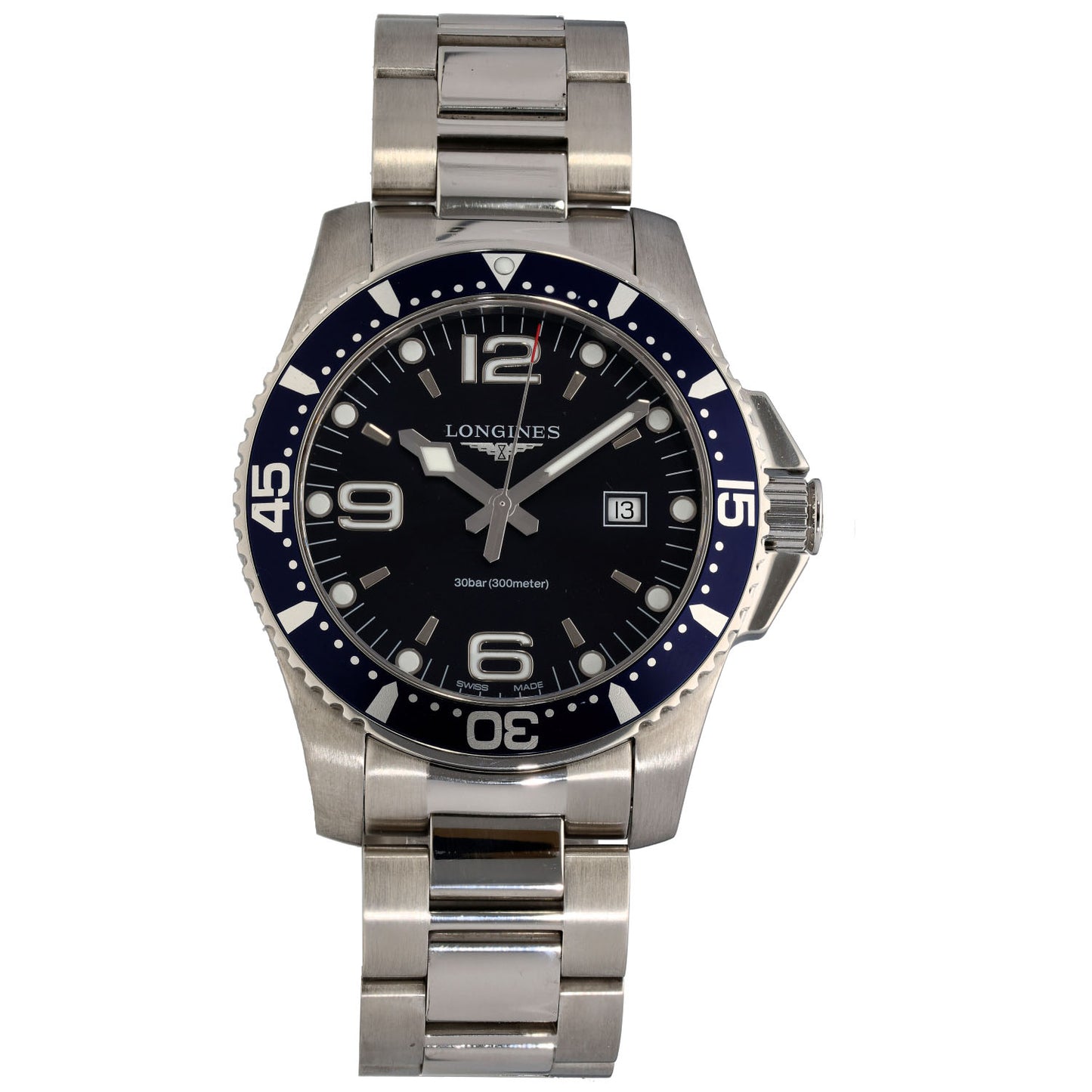 Longines Hydro Conquest L3.840.4 44mm Stainless Steel Watch
