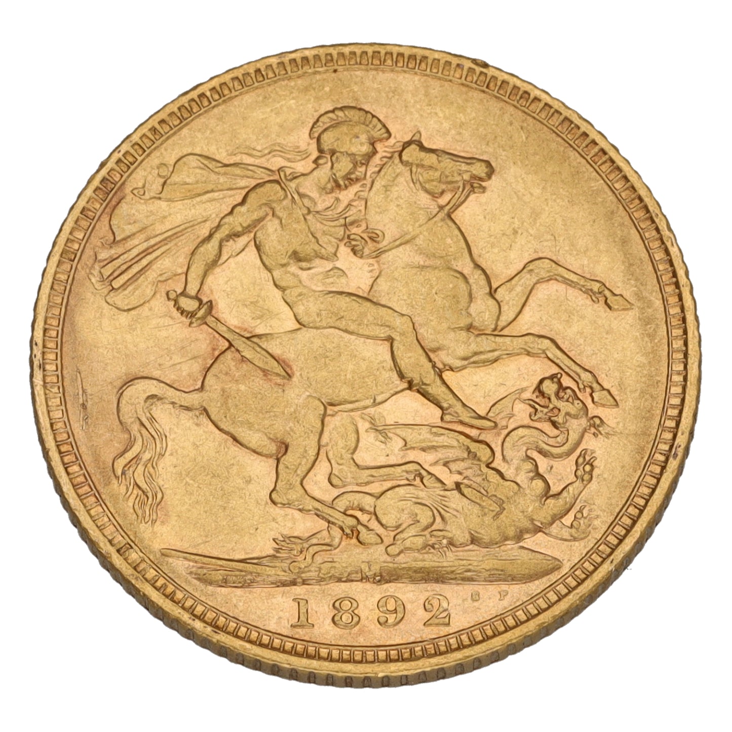 22ct Gold Queen Victoria Full Sovereign Coin 1892