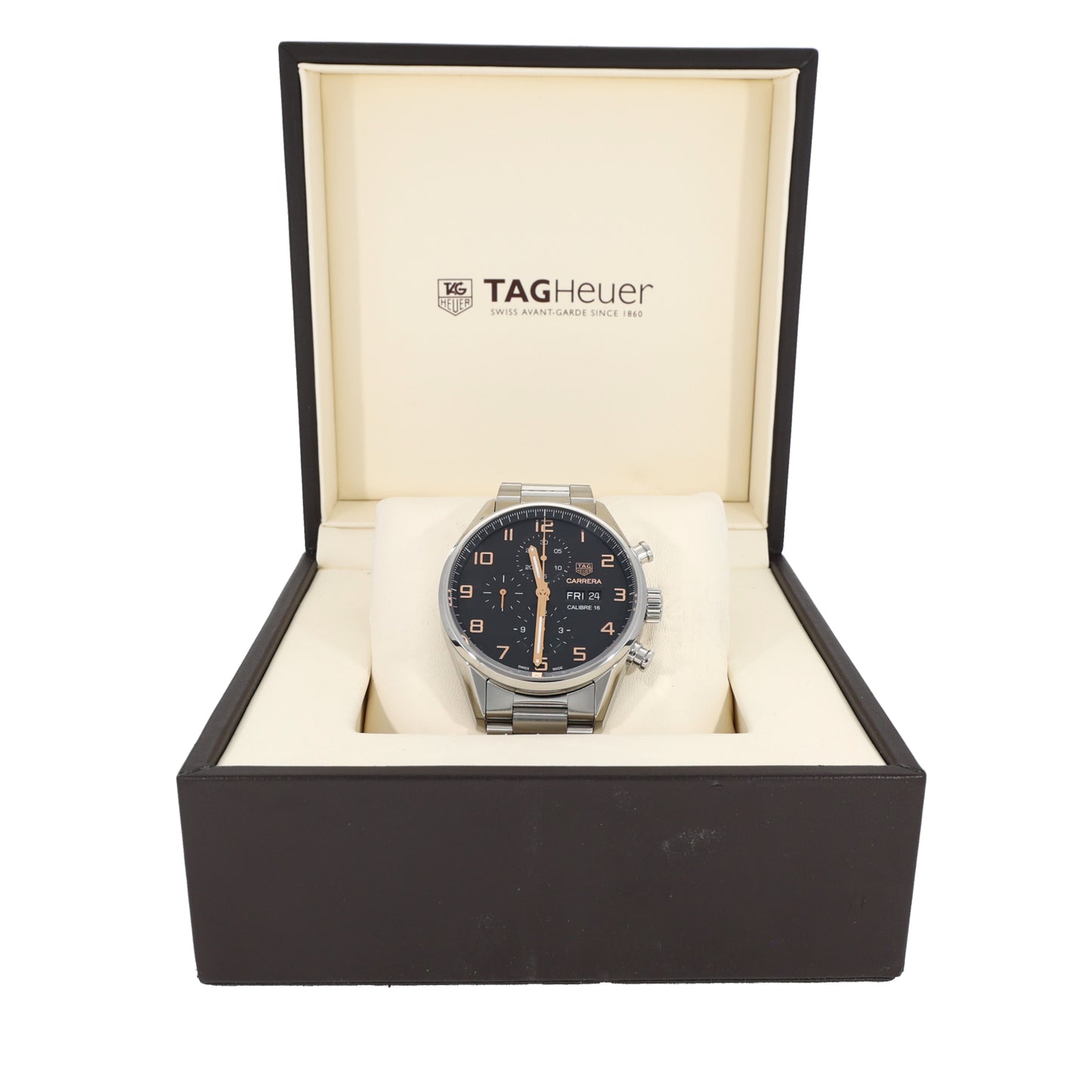 Tag Heuer Carrera CV2A1AB 43mm Stainless Steel Watch