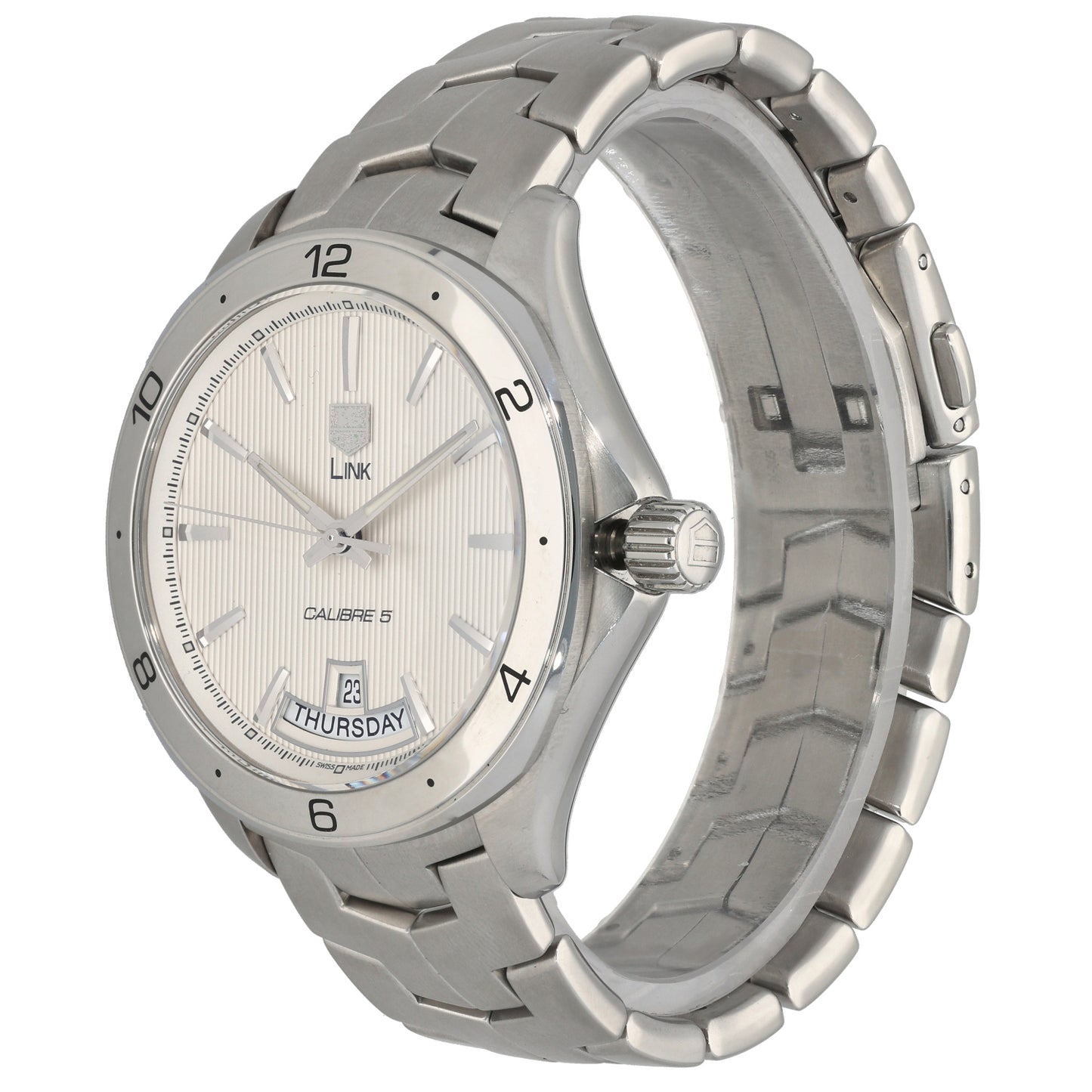 Tag Heuer Link WAT2011 40mm Stainless Steel Watch