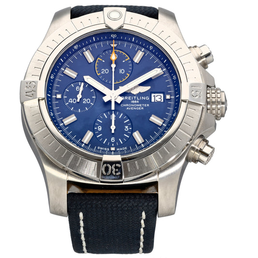 Breitling Avenger A13317 45mm Stainless Steel Watch
