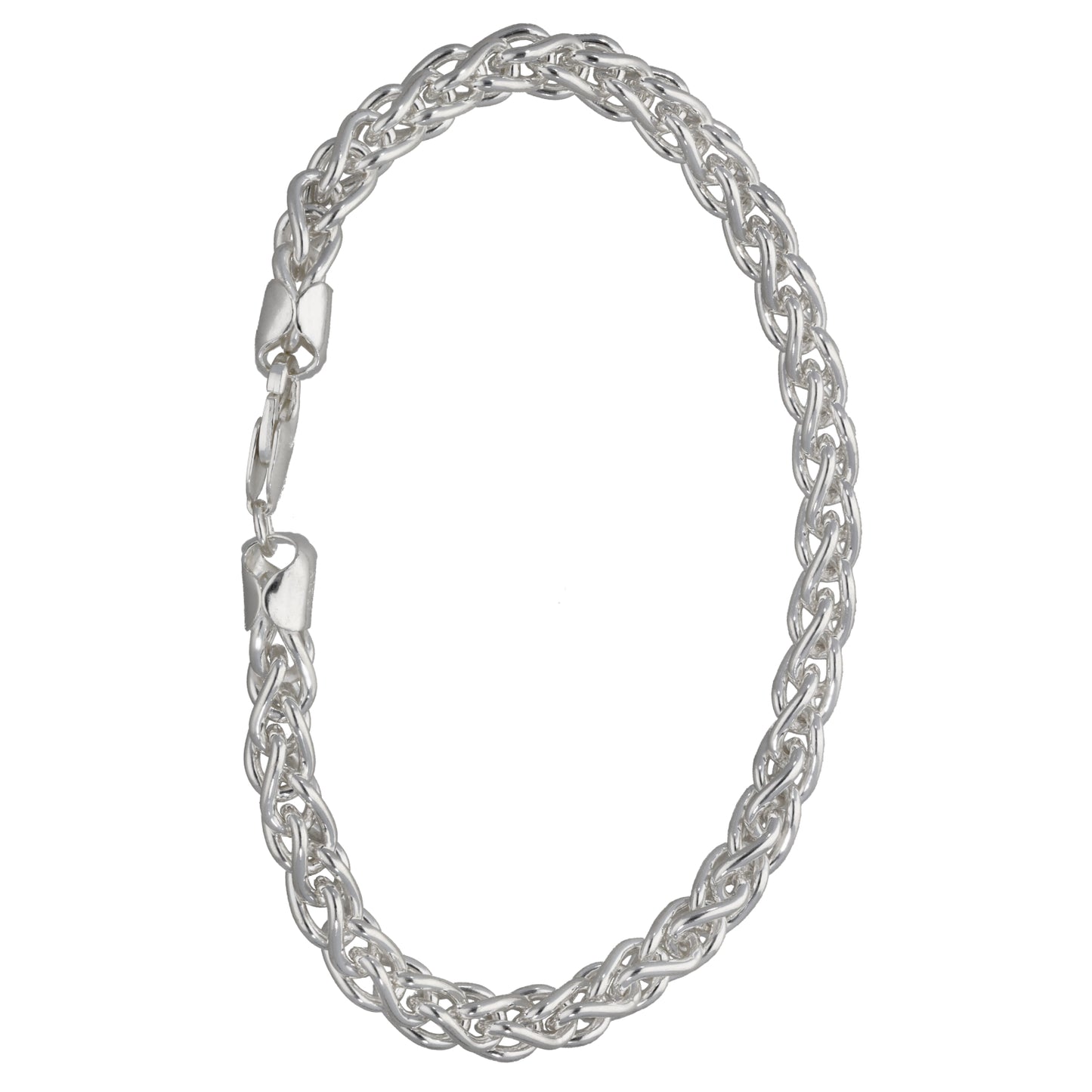New Sterling Silver Spiga Bracelet