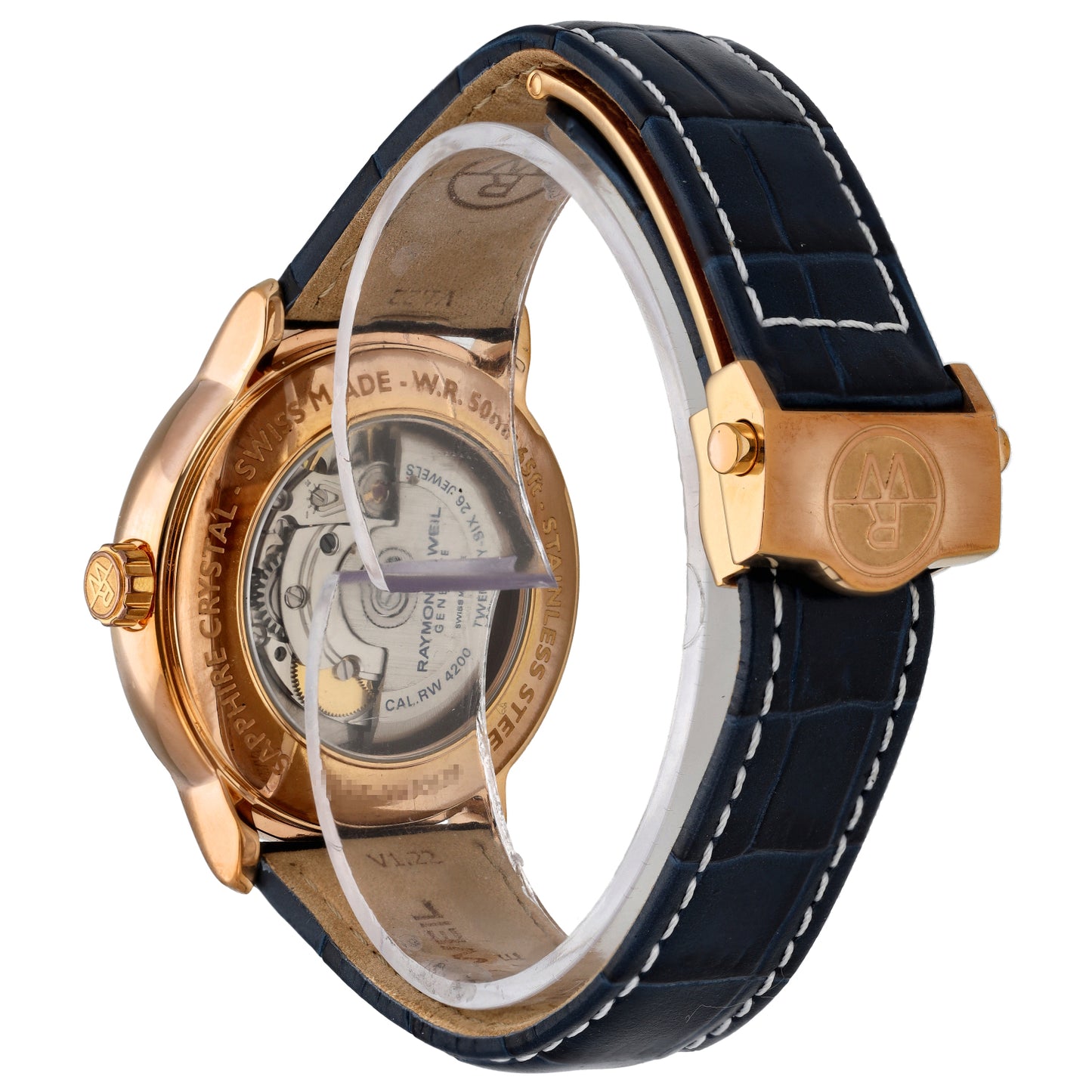 Raymond Weil Maestro 2237 39mm Gpld Plated Watch