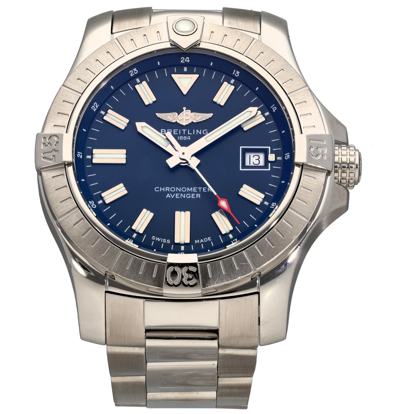 Breitling Avenger A17318 43mm Stainless Steel Watch