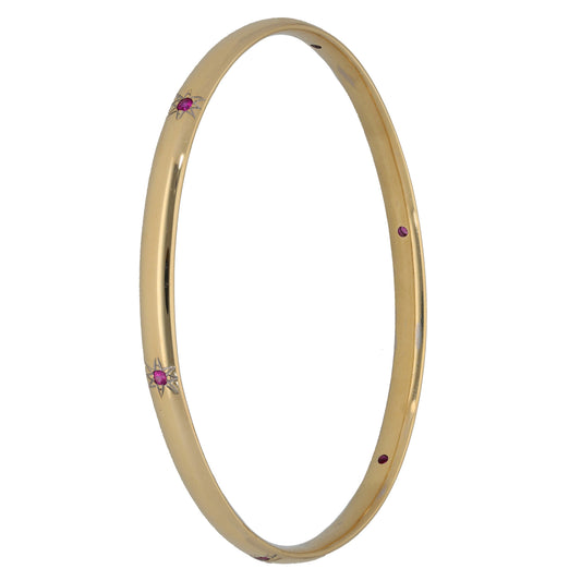 9ct Gold Imitation Alternative Bangle