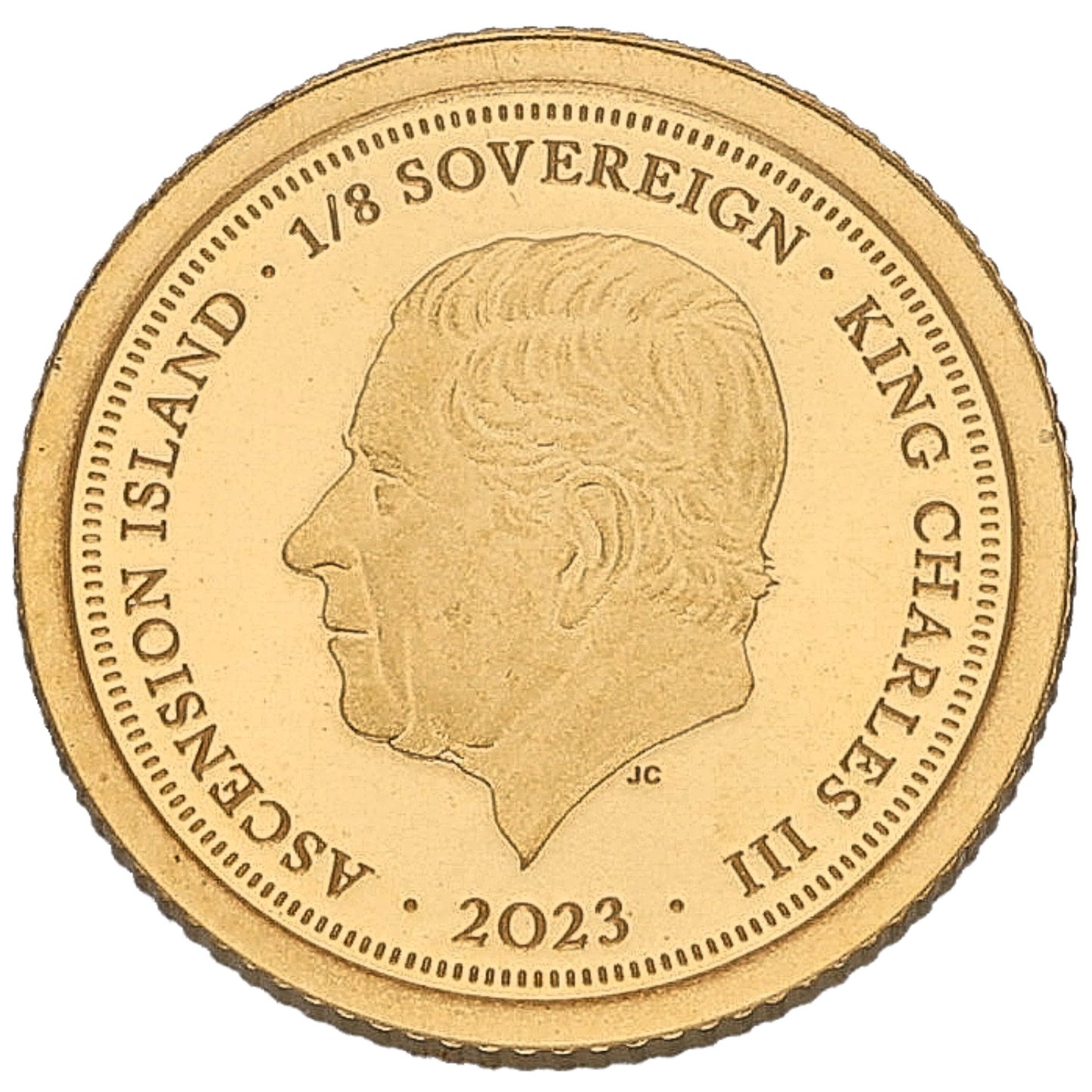22ct Gold King Charles III Coronation Eighth Sovereign Coin 2023