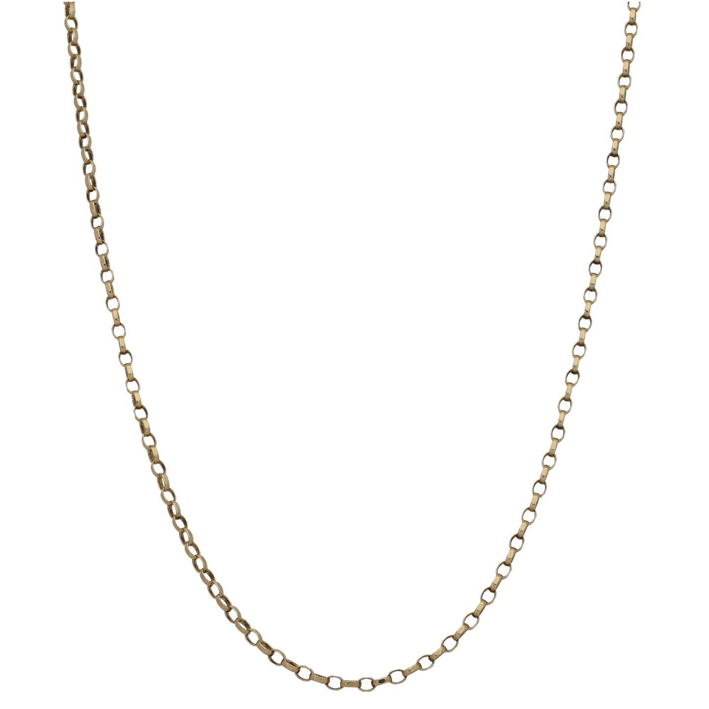 9ct Gold Belcher Chain 20"