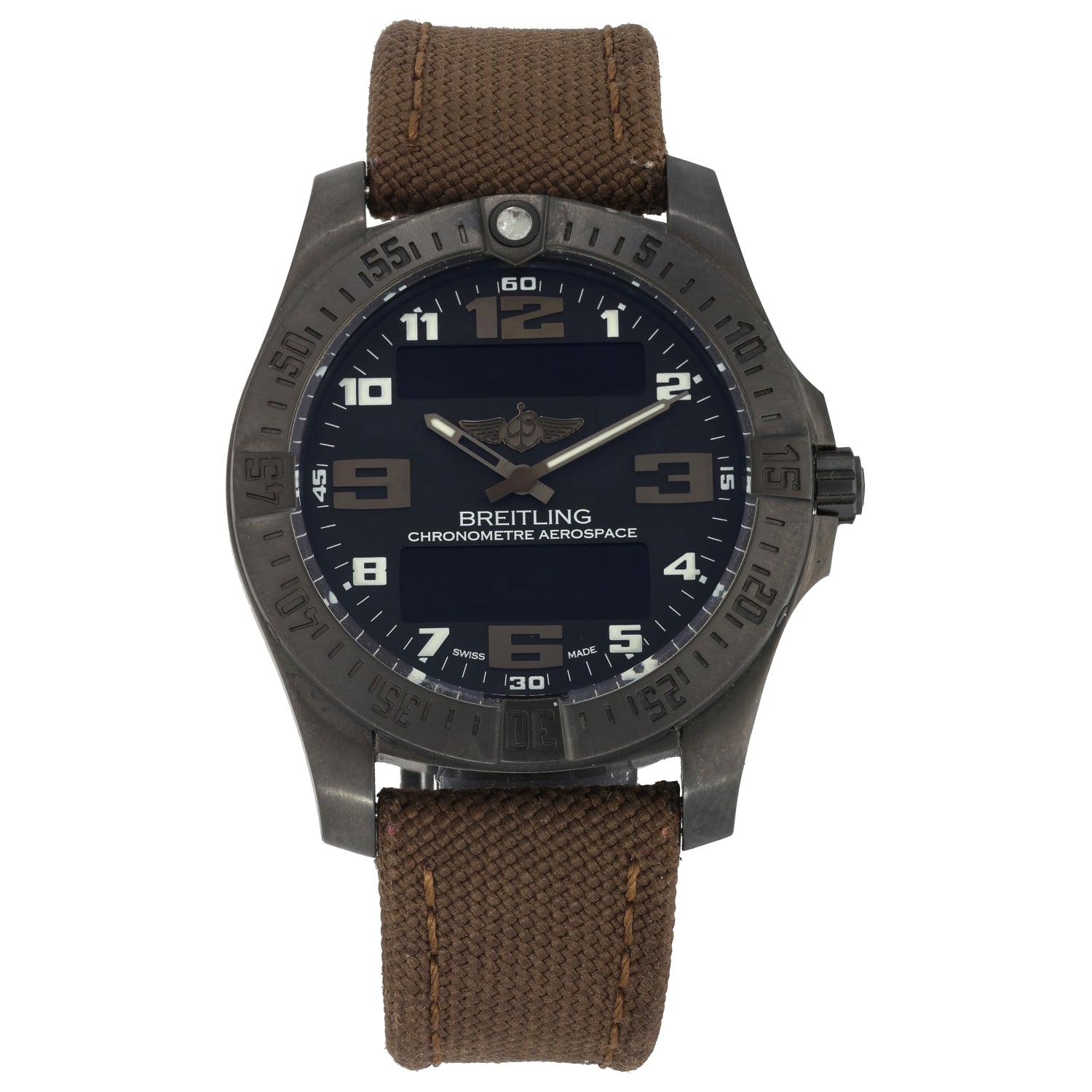 Breitling Aerospace V79363 43mm Titanium Watch – H&T 